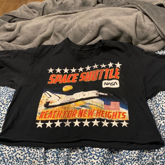 Rue21 Tops - Cropped Nasa Tshirt Size Womens Large